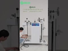 Qual é o papel do aparelho de ensaio de força de tração e de torque da ancoragem do cabo na garantia da segurança?