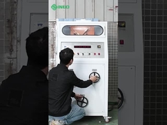 Para que serve este equipamento de ensaio de combustão por ignição por arco de corrente alta?