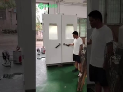 Precisa de testar produtos grandes sob teste de temperatura e umidade extremas?