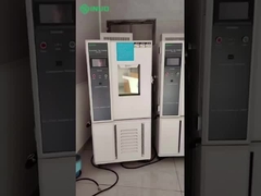 Esta câmara de teste ambiental pode simular condições reais de temperatura e umidade?