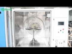 Seus produtos resistem a chuva forte e jatos d'água? | Equipamento de teste à prova d'água IPX3–IPX6