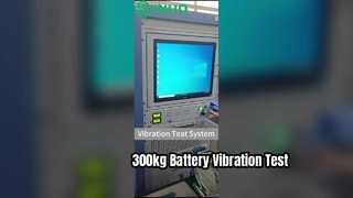 Máquina de teste de vibração IEC 62660 - testador de vibração de bateria de força senoidal de 300 kg | 2–2500Hz