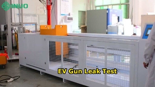 Equipamento de teste de resistência ao atropelamento de veículos para conectores e plugues de veículos