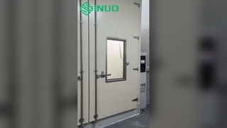 Sala de teste de areia e poeira