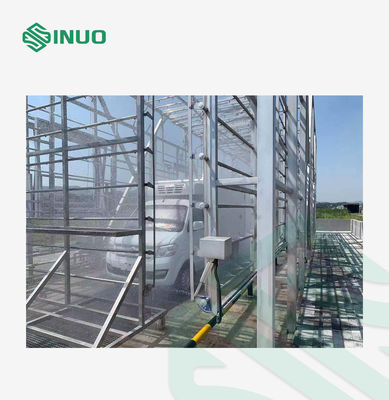 Bom preço Equipamento de teste de veículo elétrico automático Veículo de transporte de caminhão Sistema de teste de chuva on-line