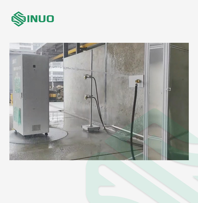 Equipamento de ensaio EVSE Sistema de ensaio de pulverização impermeável IPX5 IPX6 ao ar livre