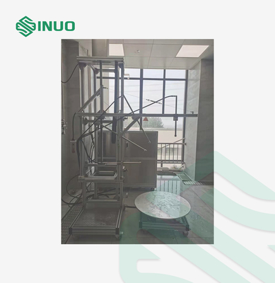Bom preço ISO20653 Equipamento de ensaio impermeável IPX9K de pulverização aberta de alta pressão on-line