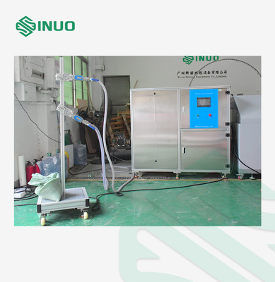IPX5 IPX6 Sistema de ensaio de jato de água Equipamento de ensaio de impermeabilização do bico da mangueira