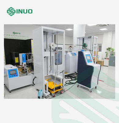 Bom preço IEC 61851-23 Sistema de ensaio de fixação de cabos EVSE Equipamento de ensaio de puxação e torque de cabos on-line