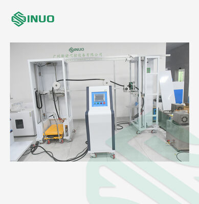 Equipamento de Teste de Ancoragem de Cabo EVSE com Controle Automático PLC para Força de Tração de 160N-500N e Teste de Torque de 0.6N•m-16.3N•m