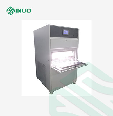 Bom preço Câmara de ensaio de intemperismo por arco de xenônio programável para envelhecimento acelerado da luz solar e simulação climática on-line