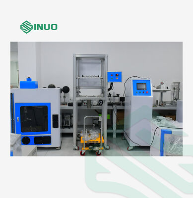 Máquina de ensaio de flexão de carga de fixação de terminais para conectores de veículos elétricos conforme com a norma IEC 62196-1