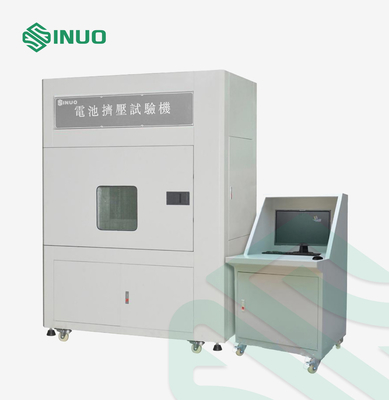 Equipamento de testes do esmagamento do equipamento de testes UL2580 da bateria do IEC 62133 EV RESS 100kN