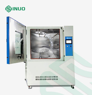 Bom preço Câmara de ensaio de jato de água IEC60529 IPX9K,80-100bar Teste controlado por PLC a 80°C para peças de automóveis de veículos eléctricos on-line