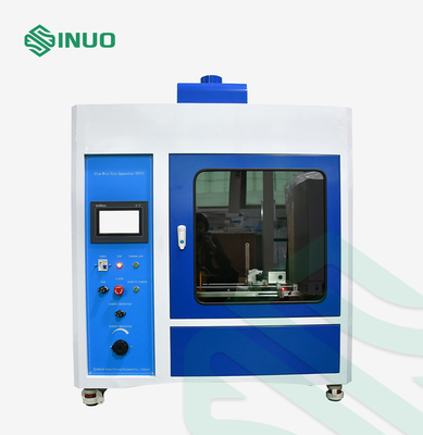 Equipamento de teste da inflamabilidade do instrumento do teste do fio do fulgor do IEC 60695-2-12