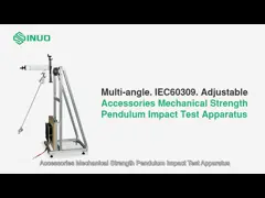 Dispositivo de carregamento do teste de impacto do pêndulo da relação do veículo elétrico do IEC 61851-1 do EN